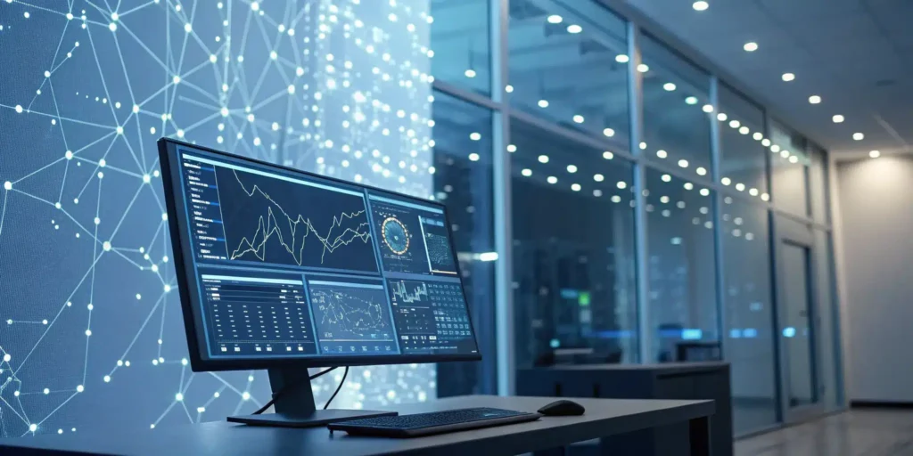 Automated chargeback software dashboard displaying real-time analytics.