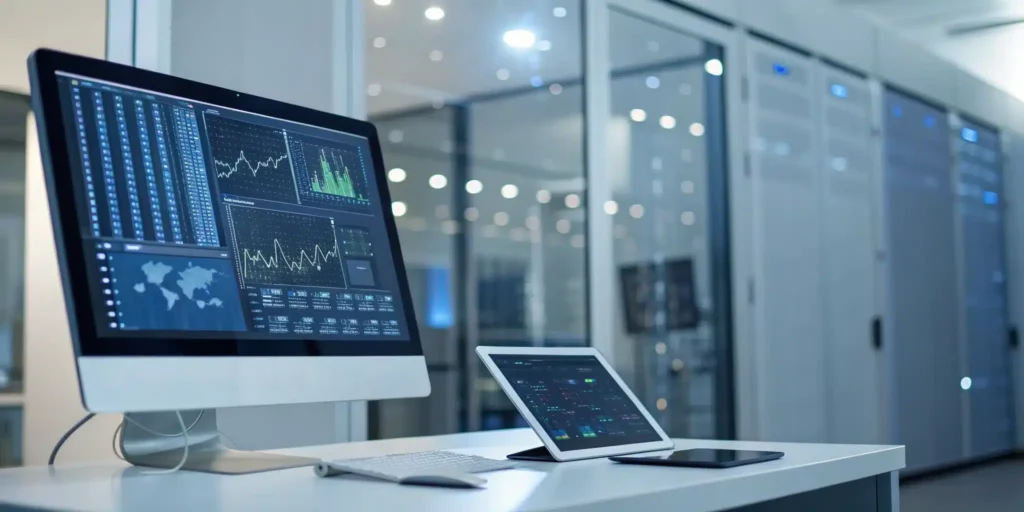 A dashboard for pharmaceutical chargeback management on a computer screen.