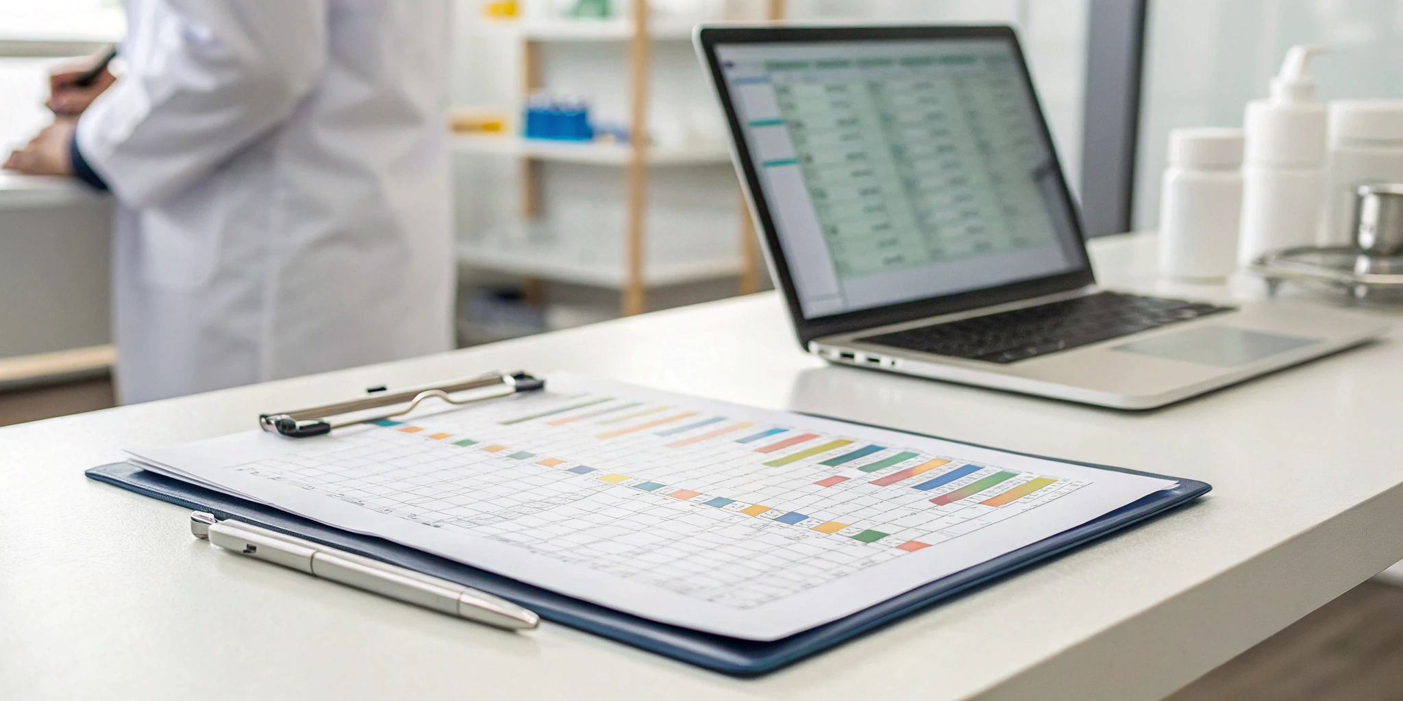 Preparing for a DSCSA audit with a readiness checklist and compliance documents.