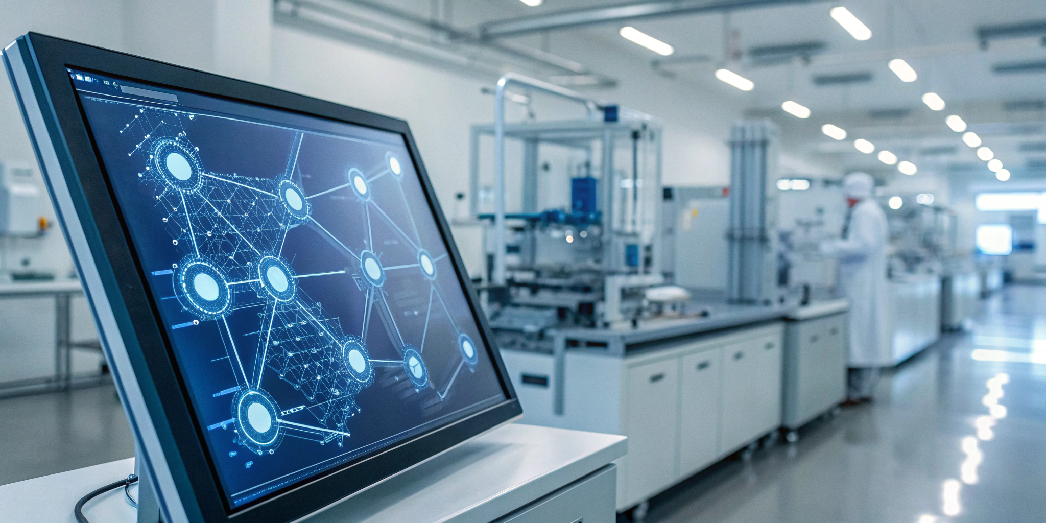 A computer screen showing an EPCIS data network for DSCSA implementation.