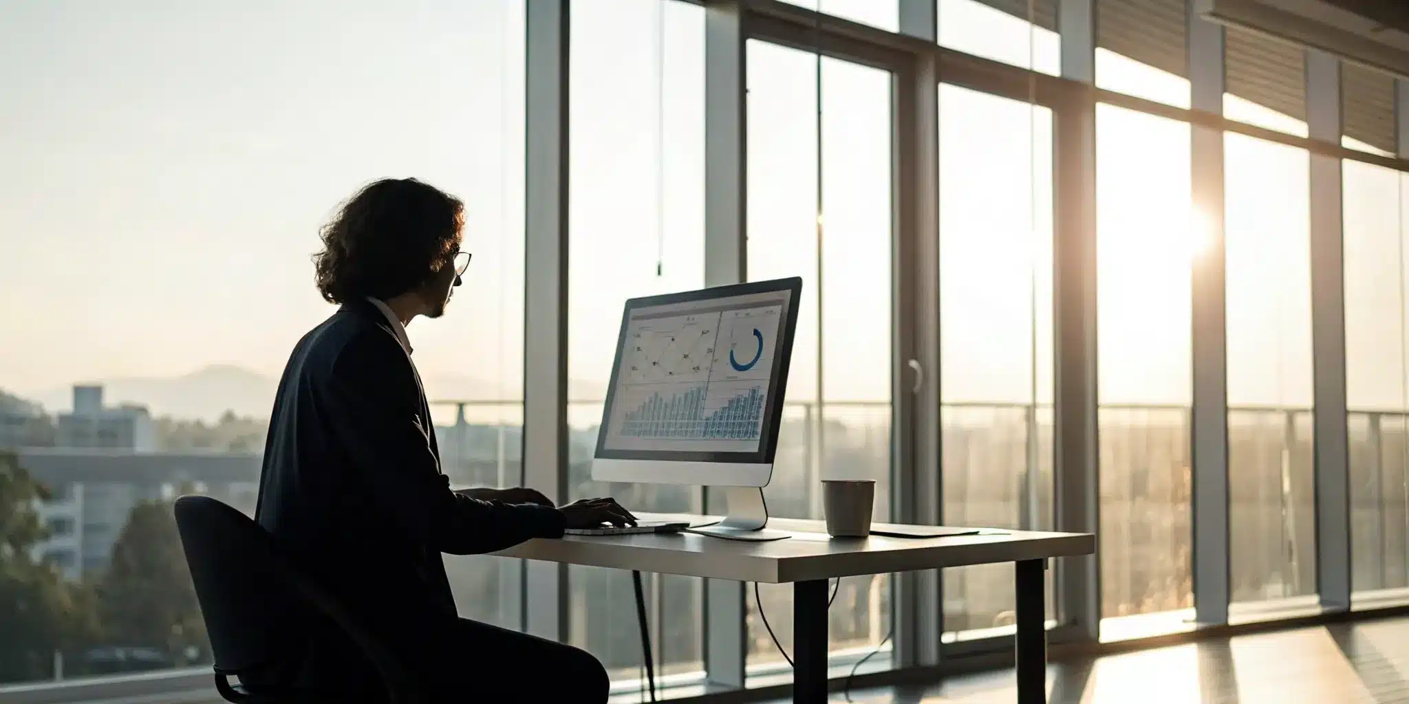 A person using cash application automation software to streamline AR and manage cash flow.