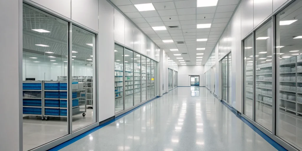 Organized pharmaceutical warehouse inventory, comparing FIFO vs FEFO methods.