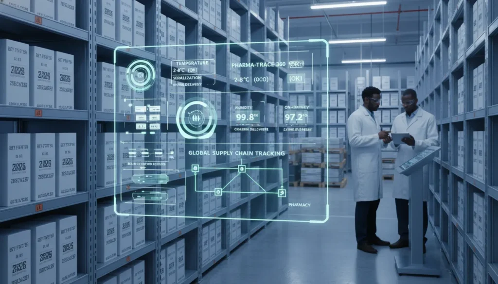Pharmaceutical 3PL companies using serialized warehouse technology
