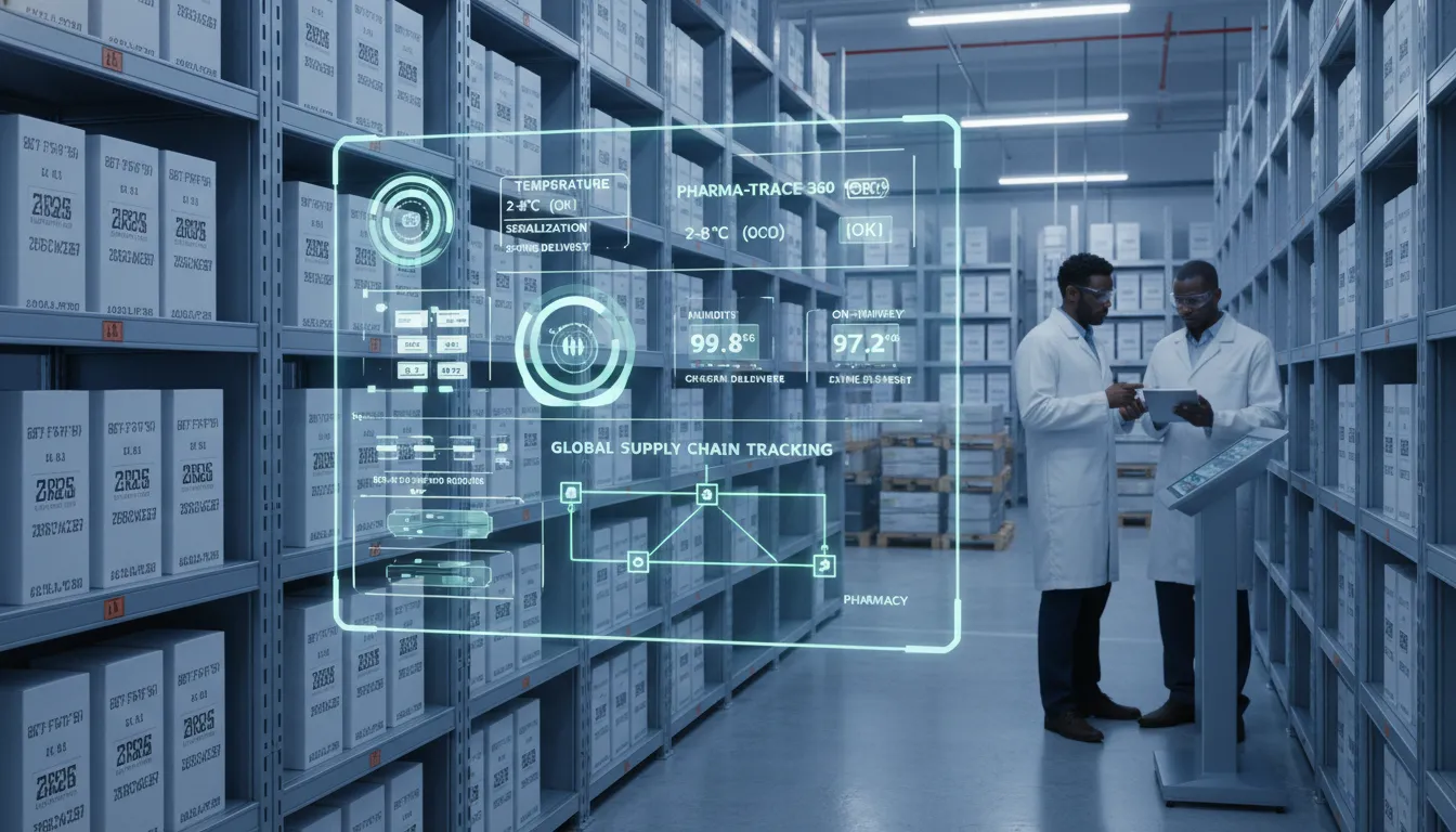 Pharmaceutical 3PL companies using serialized warehouse technology