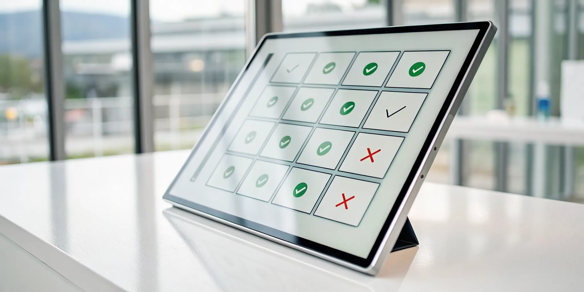 what-are-data-validation-rules-a-simple-guide-208376 - RxERP - RxERP Data validation rules showing valid data with green checks and invalid data with red Xs.